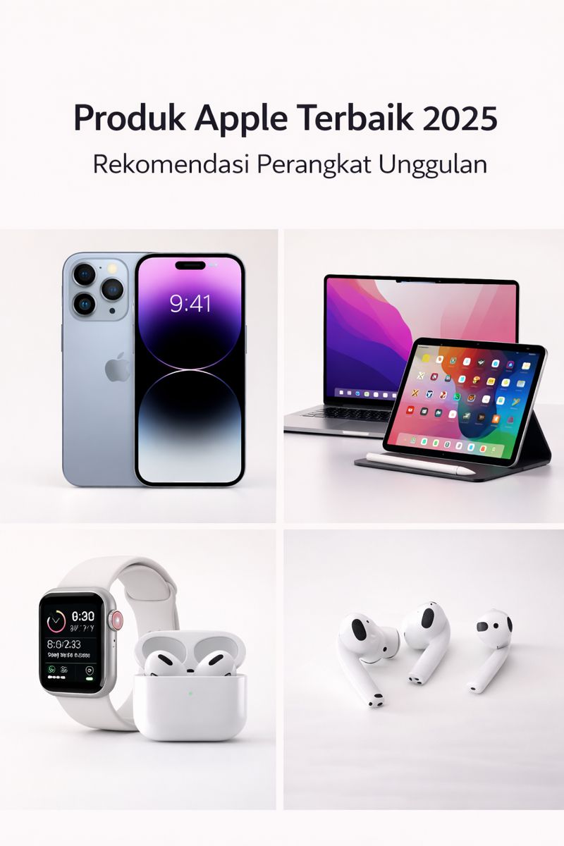 Produk Apple Terbaik 2025: Rekomendasi Perangkat Unggulan