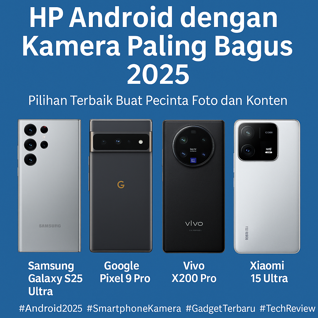 HP Android dengan kamera paling bagus 2025